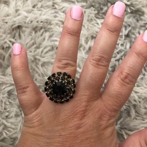 Flower shaped costume ring